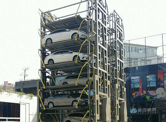 2350kg Mini Rotary Parking System 9 Levels Car Lift Stacker