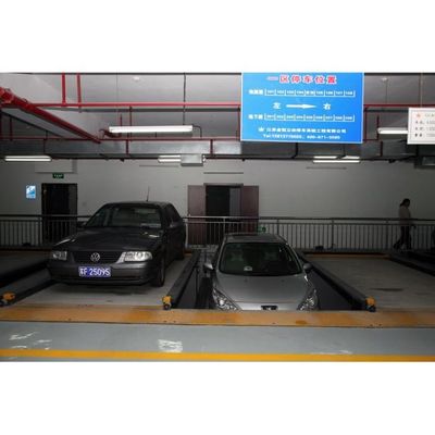 Two Layers Smart Parking Management System Water Drainage Hydraulic