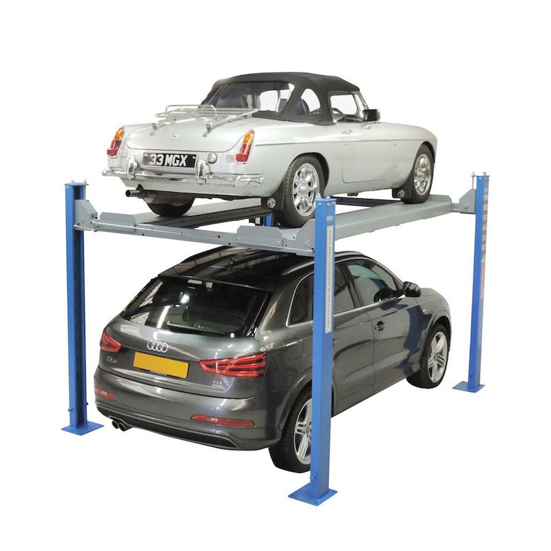 Two Level Four Post Auto Lift Motor Drive Car Parking Equipment