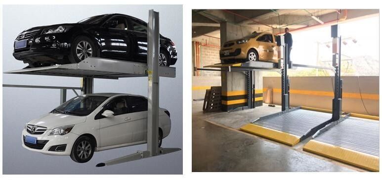2m/min Automated Parking Management System Home Two Post Car Lift