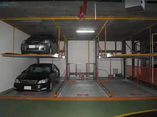 Two Floor Automated Puzzle System Car Park Equipment 380V