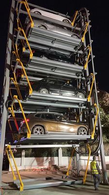 Circulating Mechanical Vertical Rotary Parking System 8-20 Sedan Or Suv