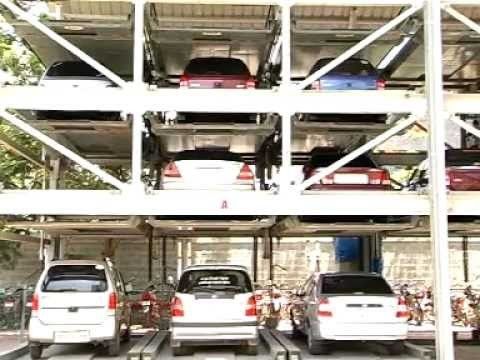 CE ISO Modern Heavy Puzzle Car Parking System Long Lasting