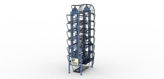 2 Year Automatic Vertical Rotary Car Parking System Compact Size