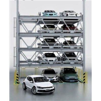 CE ISO Certified Galvanized Wave Plate Puzzle Car Parking System 2.2kW Motor Power