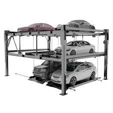 Lifting Speed 4 - 6m/Min Puzzle Parking System With CE ISO Certificate