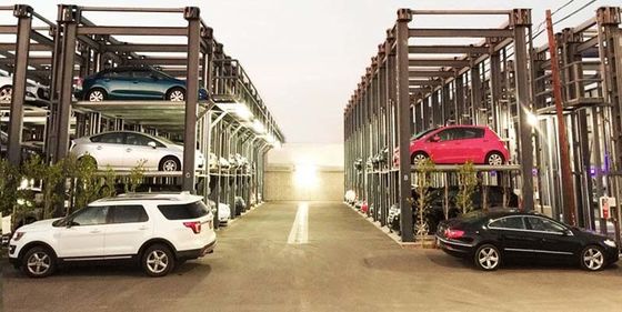 Efficient Elevated Car Parking System CE ISO9001 Certification Loading Capacity 2000kg