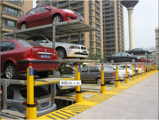 3 Levels Elevated Car Parking System Hydraulic Pit Car Parking System