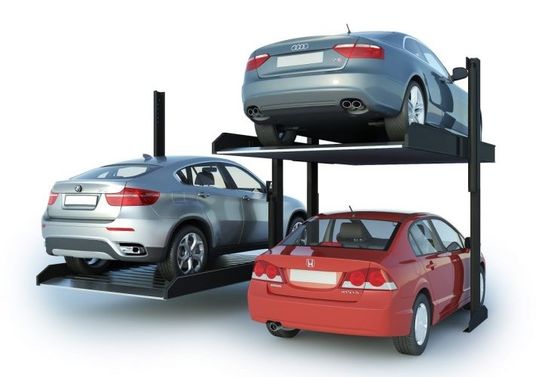 Two Post Residential Car Parking Lifts Management System 2300kg