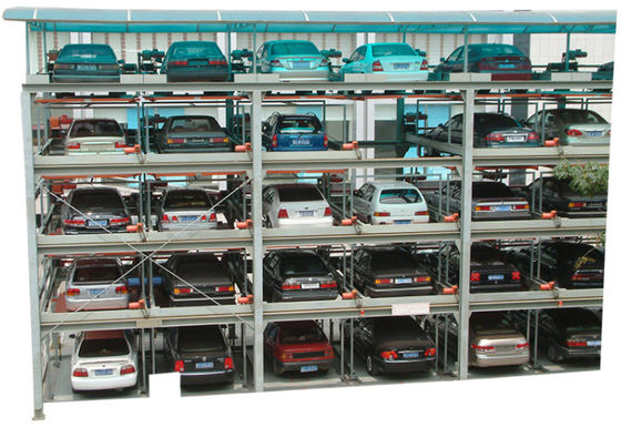 2300kg Puzzle Multilevel Car Parking System Hydraulic Drive