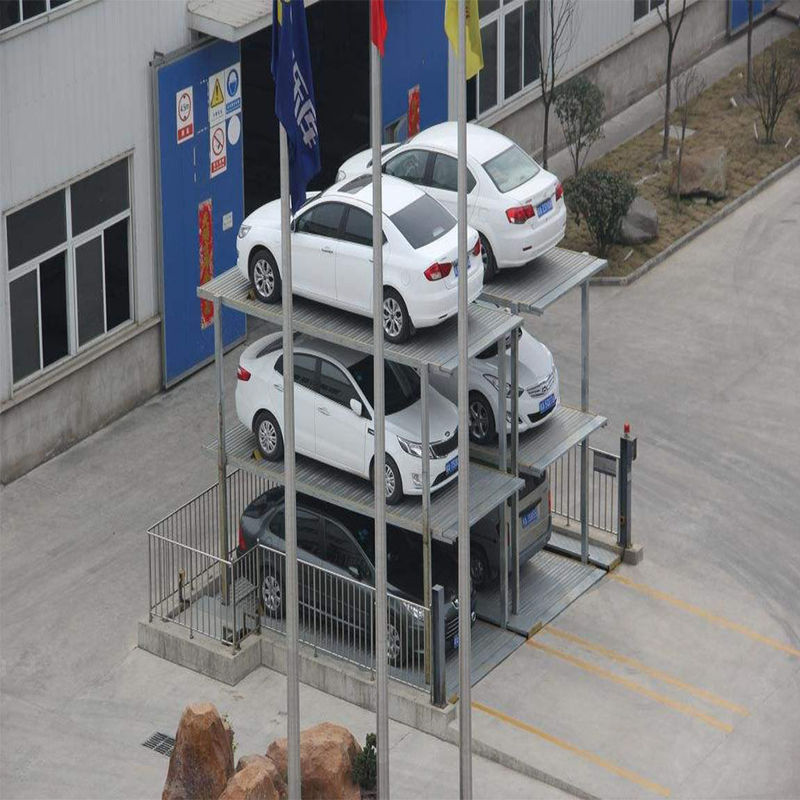 Underground Pit Type Hydraulic Car Parking System For 2 Cars PJS