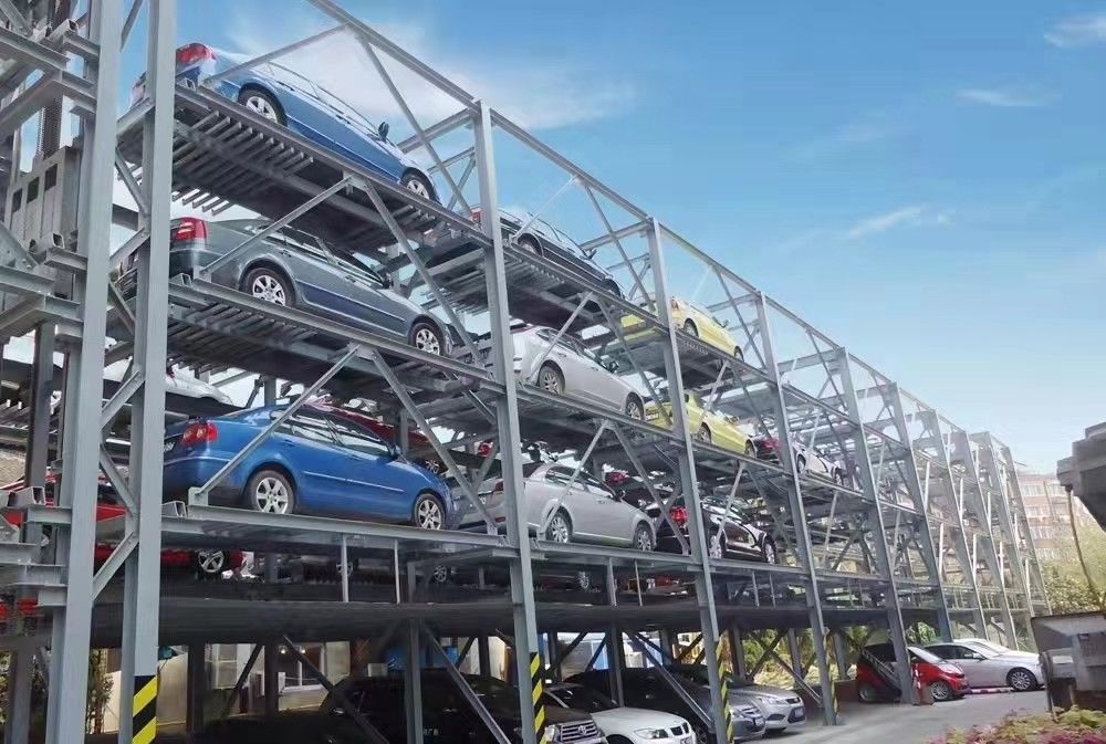 Steel Puzzle Car Storage Vehicle Parking System Multi Level