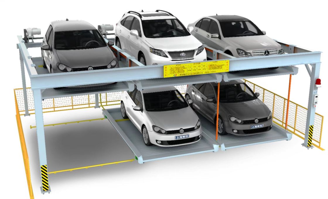 PSH Model Double Levels Puzzle Car Parking System 2.2k 4 - 6m/min