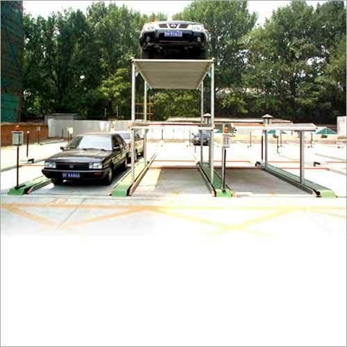 PLC Controlled Hydraulic Car Parking System Bolted / Embedded Installation