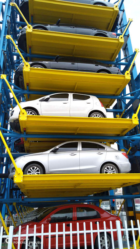Automated Compact Vertical Rotary Parking System For Automobile