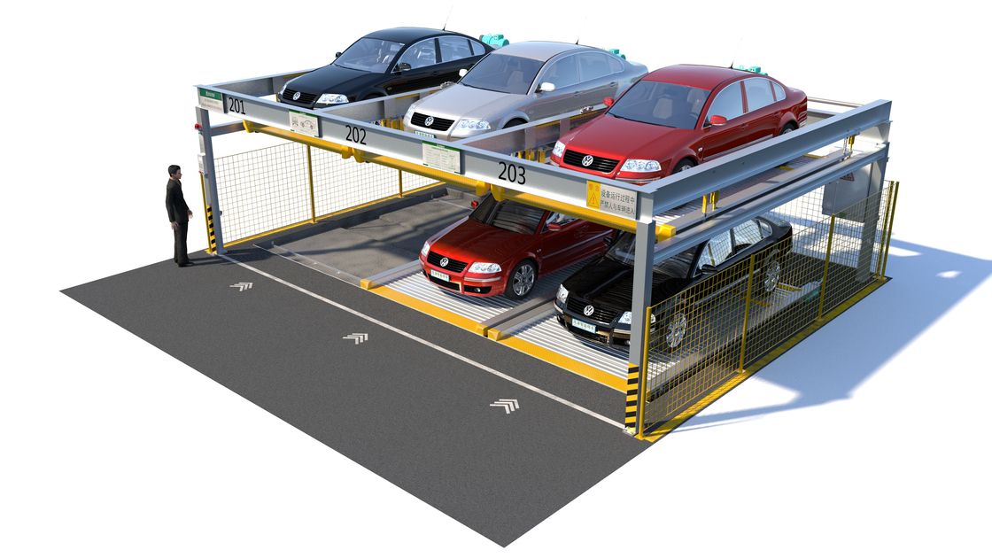 2700kg Automated Car Parking System With 50 Hz / 60 Hz Power Supply