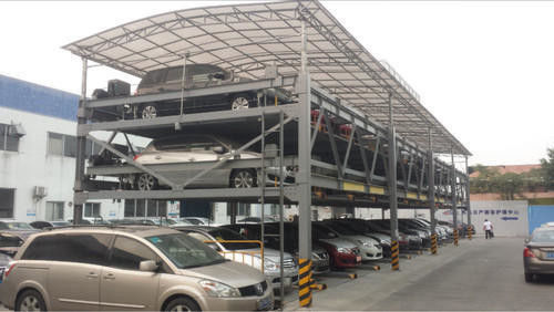 Large Capacity Large Size Puzzle Car Parking System 16 MPa