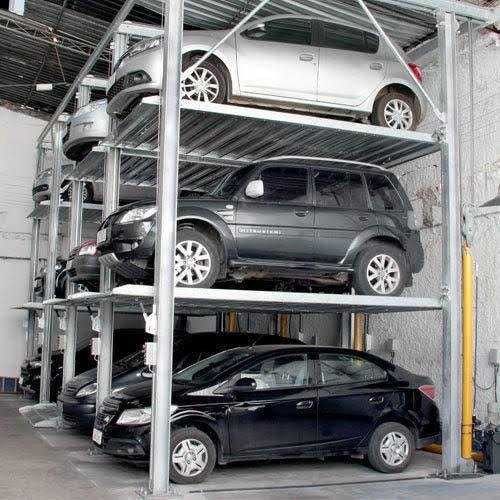 Customizable Puzzle Car Parking System With Long Loading Capacity