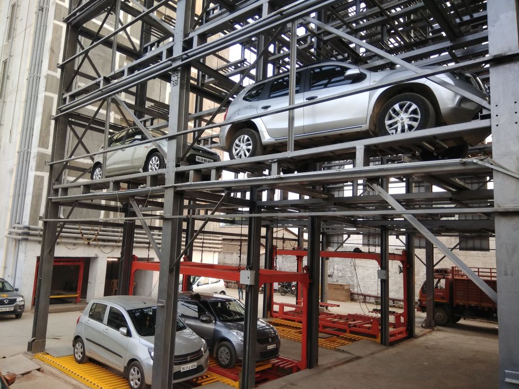 Heavy Duty Multiple Cars Lift Parking System With On-Site Installation