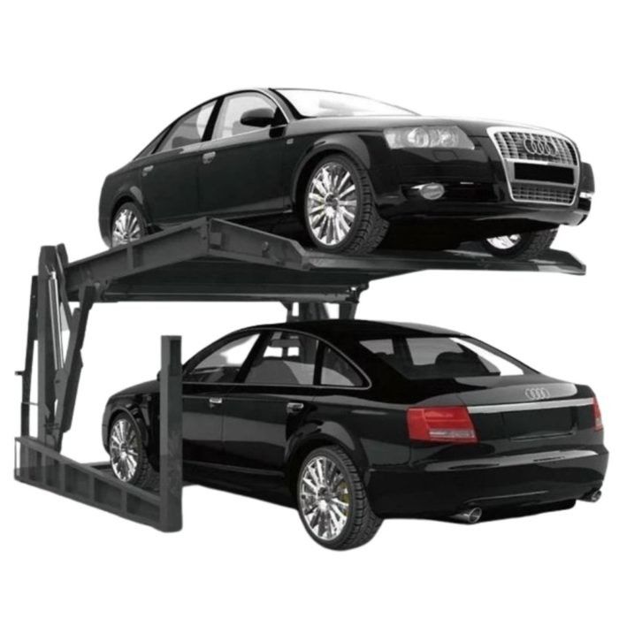 2.2kW Customizable Double Decker Parking System For Loading Capacity 2000 - 3200kg