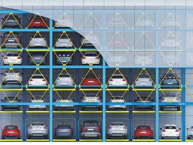 Safe And Reliable Automated Car Parking System With 2700kg Lifting Capacity