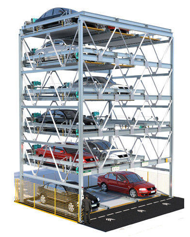 PSH Sliding Puzzle Car Parking System 6 Levels Hydraulic For SUVs