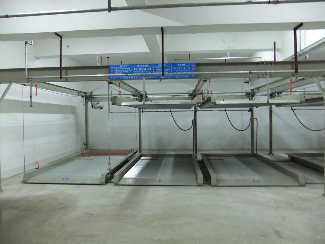 Puzzle Underground Car Parking Systems OEM 2 Level Parking Lift