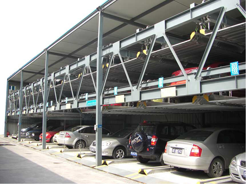 16MPa Working Pressure Modern Puzzle Car Parking System With High Safety