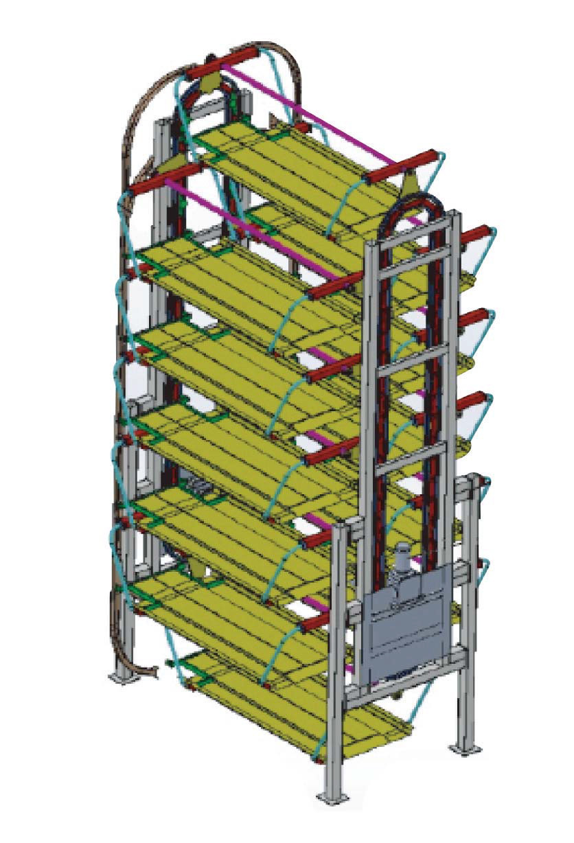 2000kg Automatic 16 Vertical Rotary Car Parking System / Tower