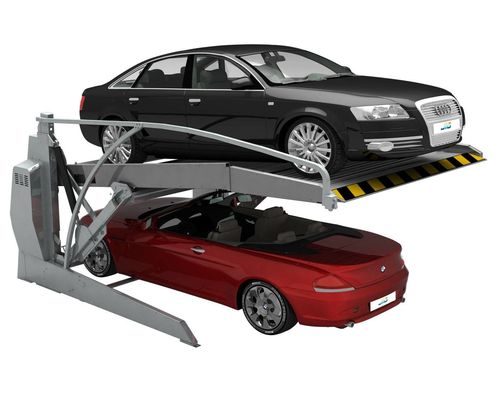 2200kg Mini Tilting Car Lift Hydraulic Drive Stacked Parking Systems