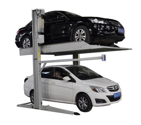 2m/min Double Decker Parking System PJS Two Post Hydraulic Car Lift